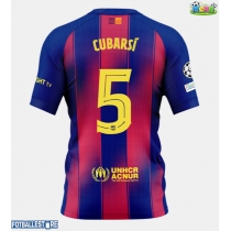 Barcelona Pau Cubarsi #5 Hjemmedrakt 2025-26 Kortermet